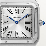 Cartier Santos dumont bracelet cuir noir