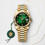 Rolex Day-date Vert Ombre Romain 40mm