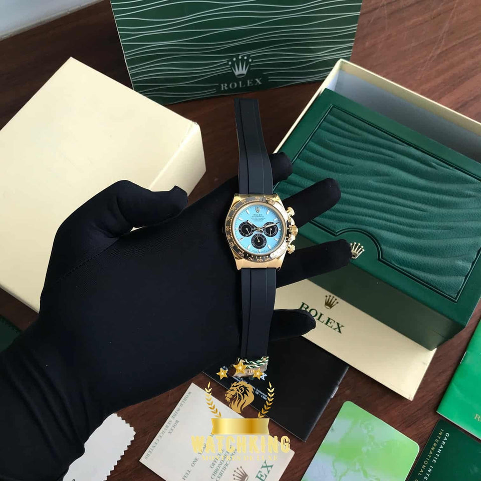 Rolex Cosmograph Daytona Caoutchouc Turquoise 40mm